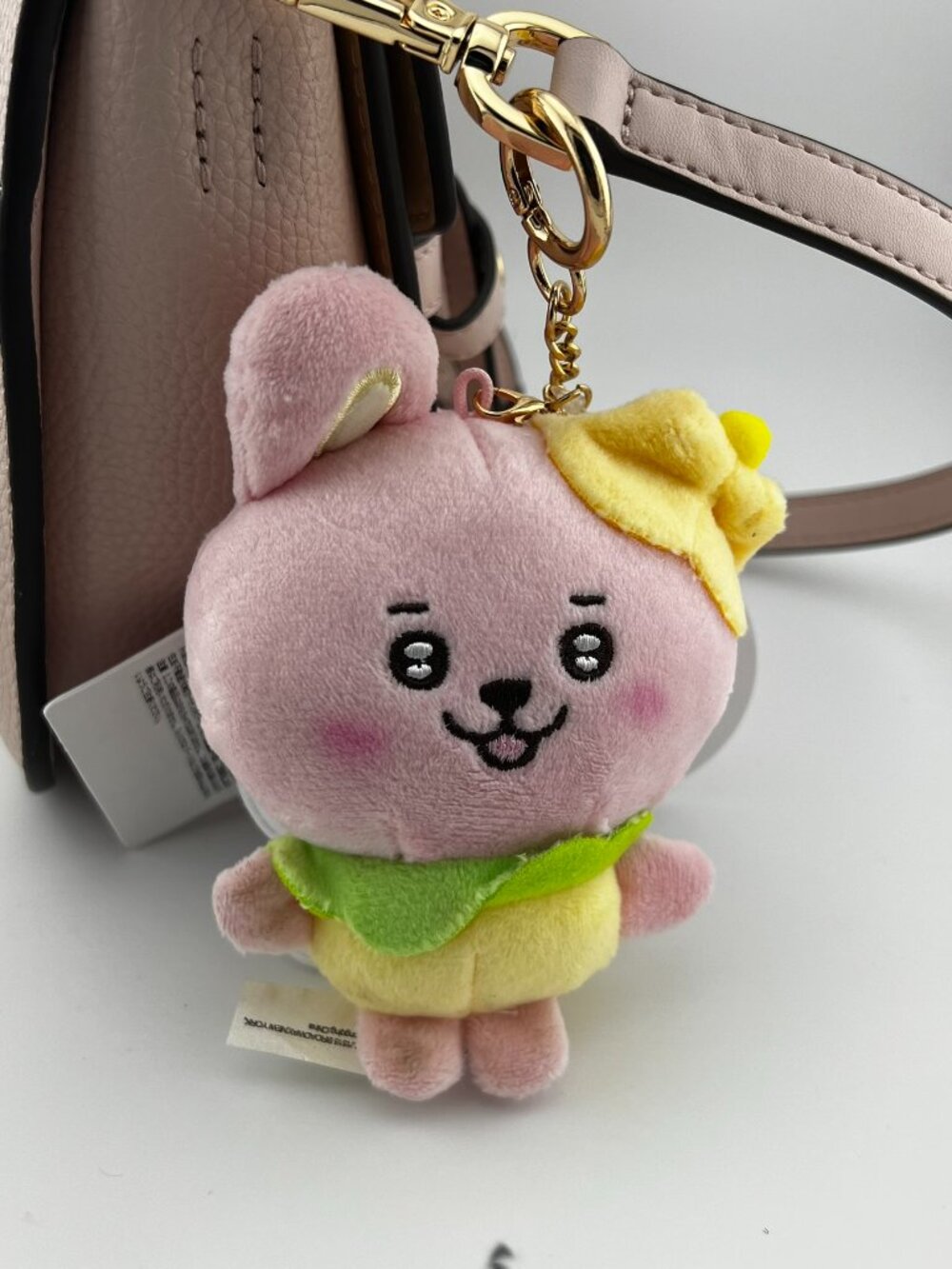 BT21 Cooky Plush Keychain Bag Charm Keyring Line Friends BTS Kpop NEW